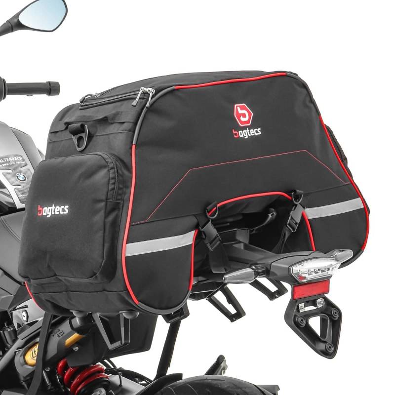 Hecktasche CL62 für Kawasaki Z 900 / RS/Cafe rot von Bagtecs