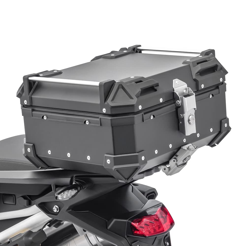 Motorrad Alu Top Case Bagtecs XB28 Aluminium 28 Liter schwarz von Bagtecs