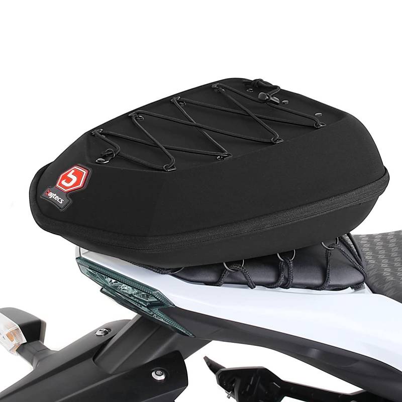 Motorrad Hecktasche für Piaggio MP3 Touring 400/ LT Bagtecs X16 von Bagtecs