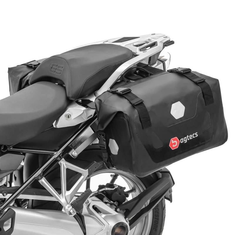 Motorrad Satteltaschen Wasserdicht Bagtecs RB25 mit Rollverschluss von Bagtecs