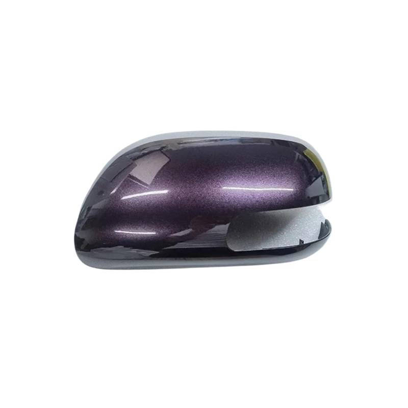 Rückspiegel Abdeckung Kappe Auto-Rückspiegelgehäuse Für Toyota Für Yaris 2007 2008 2009 2010 2011 2012 2013(Purple-Left) von Baiqimv