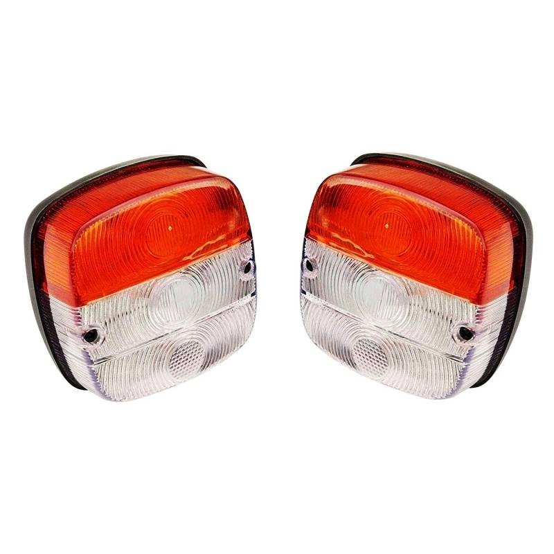 Bajato VORNE Blinker Einparkhilfe Blinker Massey Ferguson Traktoren Licht (links + rechts) 12V -11009601 von Bajato