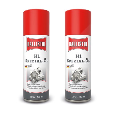 Ballistol 2x 200ml H1 Spezial-Öl Spray, NSF-Registrated No. 143097 von Ballistol