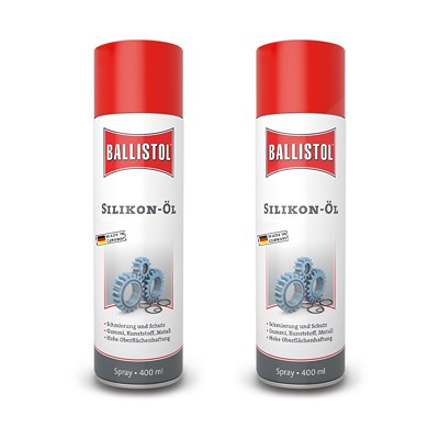 Ballistol 2x 400ml Silikon-Öl Spray von Ballistol