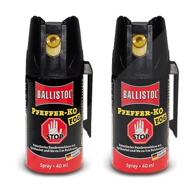 Ballistol 2x 40ml Pfeffer-KO FOG von Ballistol