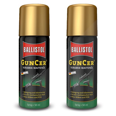 Ballistol 2x 50ml GunCer Keramik-Waffenöl Spray von Ballistol