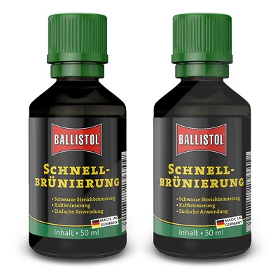 Ballistol 2x 50ml Schnellbrünierung von Ballistol
