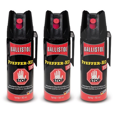 Ballistol 3x 50ml Pfeffer-KO JET von Ballistol