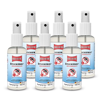 Ballistol 6x 100ml Stichfrei Pump-Spray von Ballistol