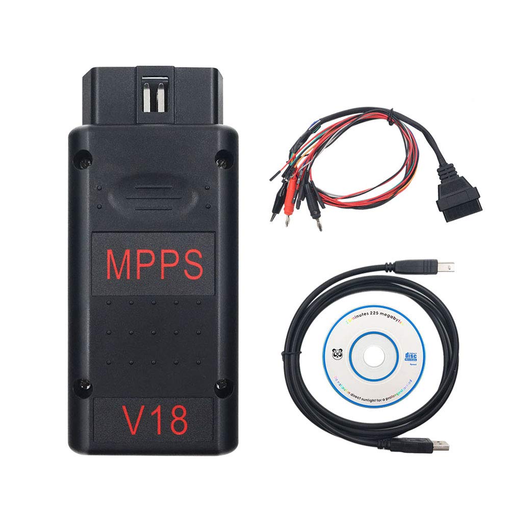 Balrbex MPPS V18 OBD2 Diagnose Werkzeug Main + TRICORE + MULTIBOOT V18.12.3.8 mit Unterbrochenem Tricore Kabel von Balrbex