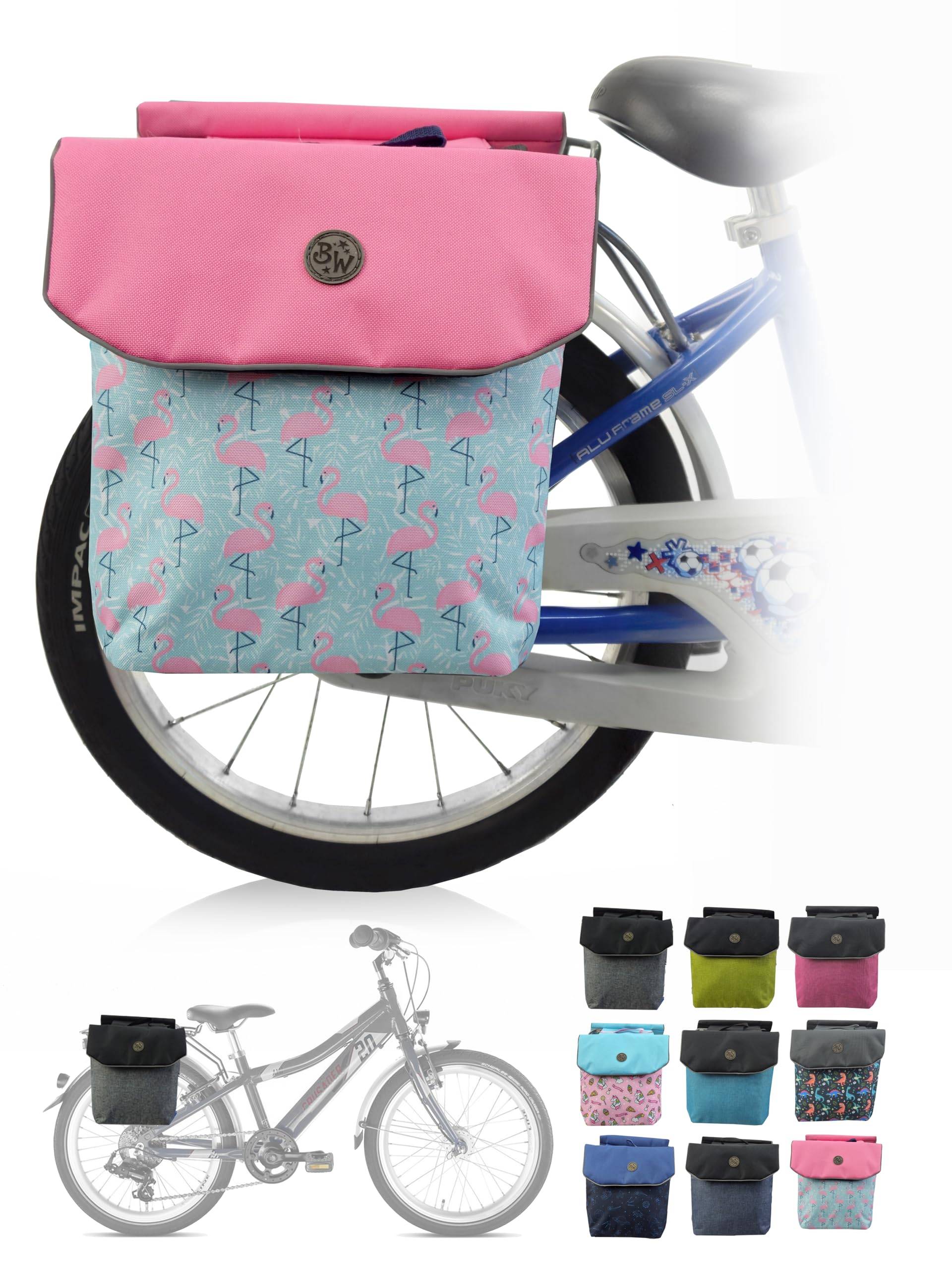 BambiniWelt by Rafael K. Gepäcktasche Gepäckträgertasche für Fahrrad [Fahrradtasche für Kinder] wasserabweisend geeignet für 18-24 Zoll z.B. für alle Puky Räder (M2) (Modell 25 (M2)) von BambiniWelt by Rafael K.