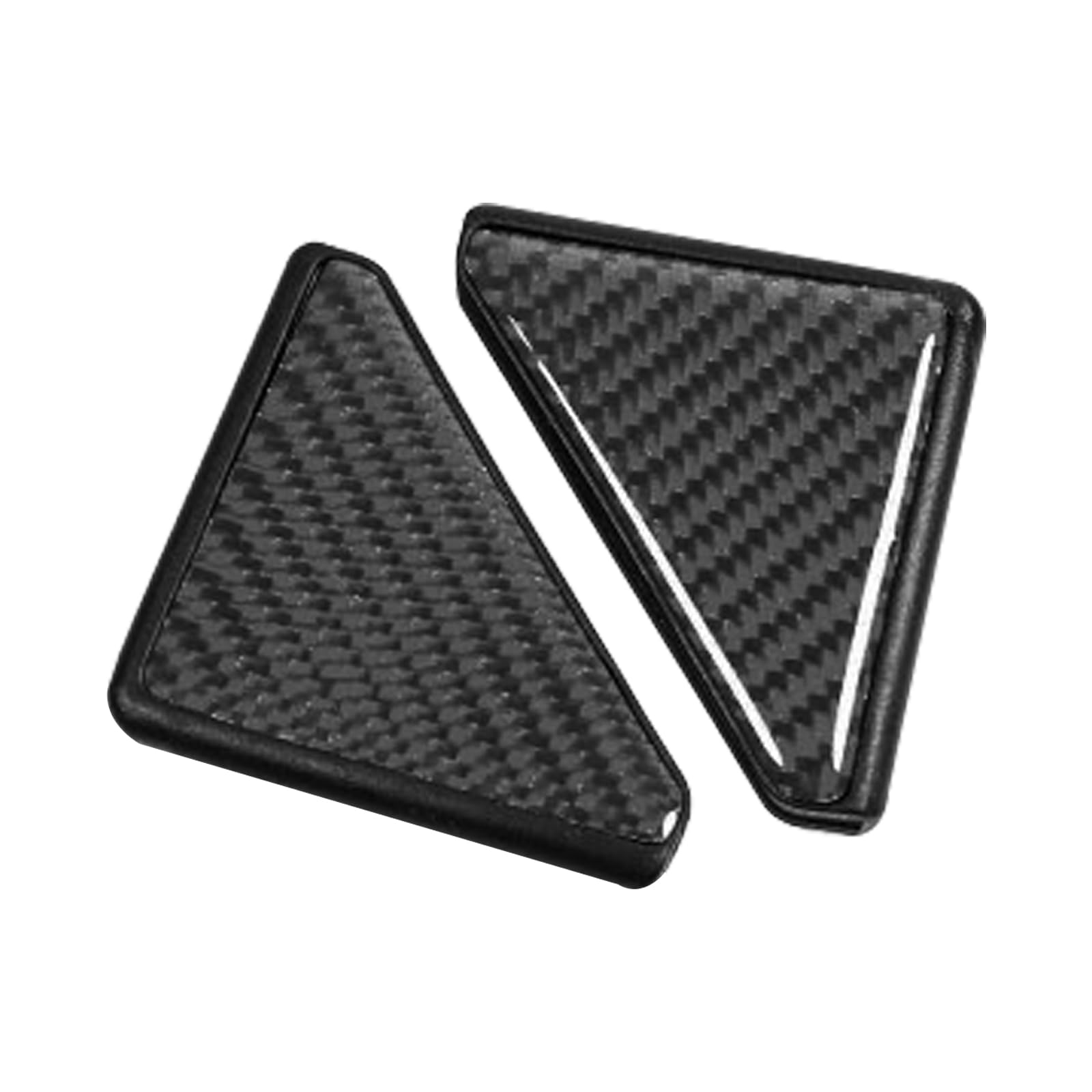 2Pcs Auto Tür Ecke Anti-Scratch Abdeckung Auto Zubehör Car Accessories, Auto Vordertür Ecke Anti-Kollision Abdeckungen, Autotür Kantenschutz, Universal Protector Eckenschutz Aufkleber (Schwarz) von Bamyli