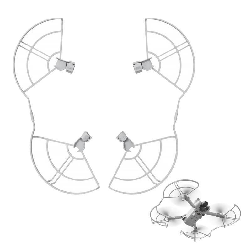 Mini 4 Pro Propellerschützer,Flugsicherheit Anti Kollisions Propellerschutz Schnellverschluss Propellerschützer Propeller Guard, Leichter Anti-Kollisions-Bladeschutz für DJI Mini 4 Pro Zubehör von Bamyli