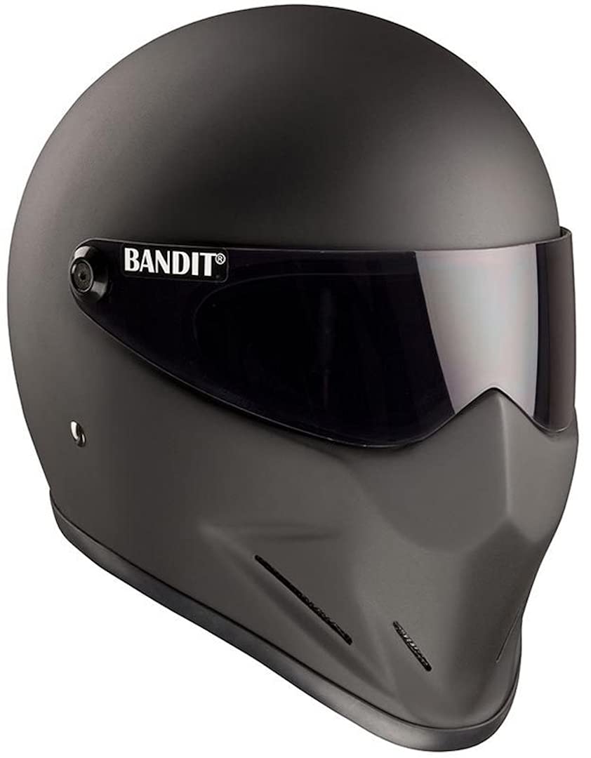 Bandit Helm Crystal für Streetfighter, Sports-Farbe:mattschwarz;Größe:M von Band-It