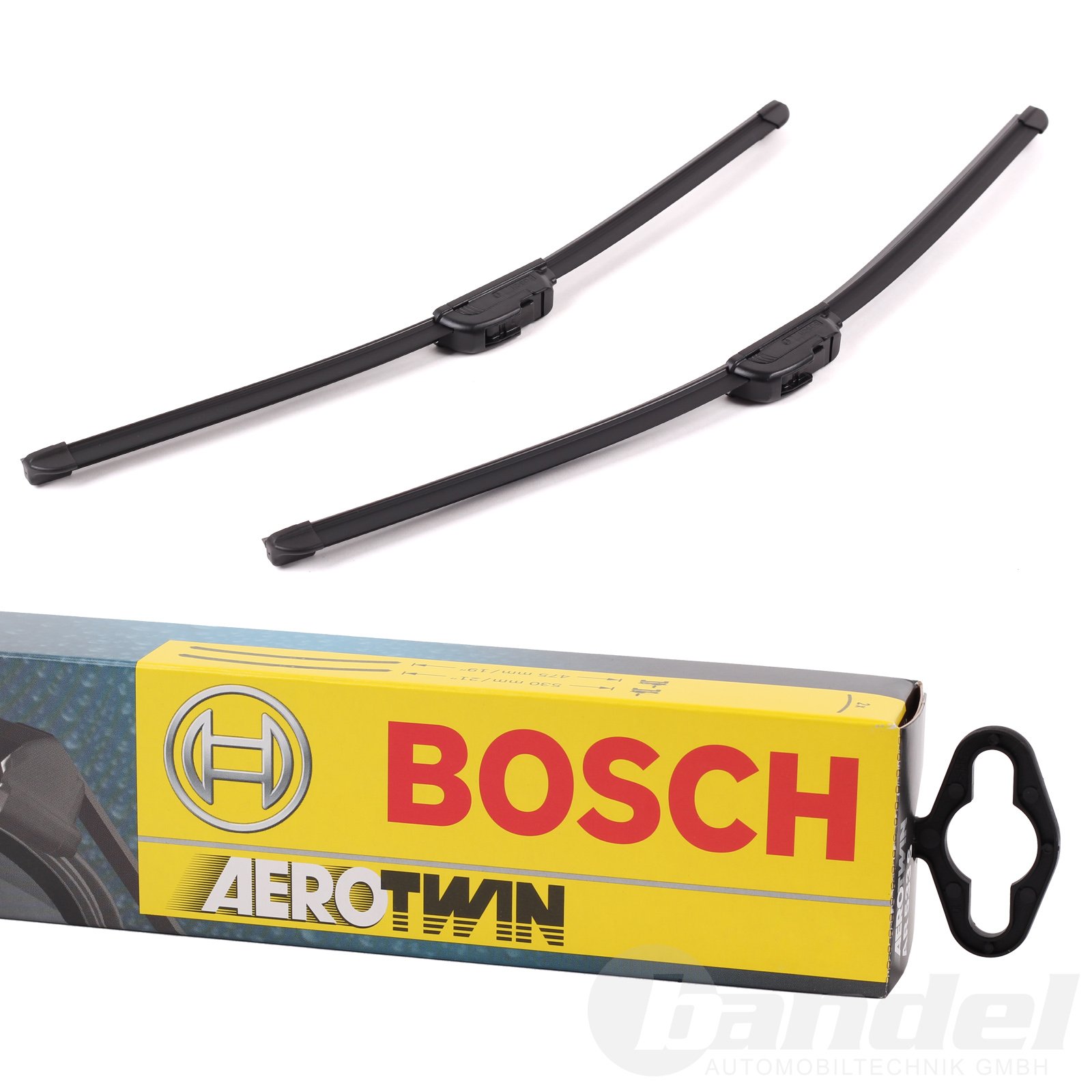 BOSCH AEROTWIN SCHEIBENWISCHER SET VORNE A641S 725+625mm von Bandel Automobiltechnik