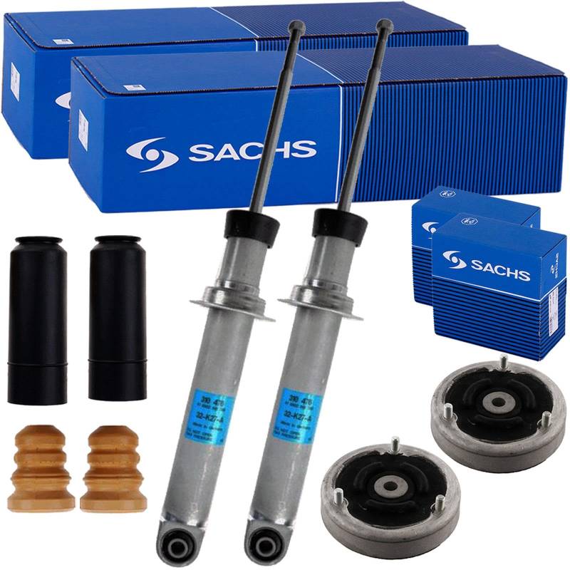 2 SACHS Stoßdämpfer M-Technik Domlager Service-Kit hinten passend für 5 E60 von BandelOne