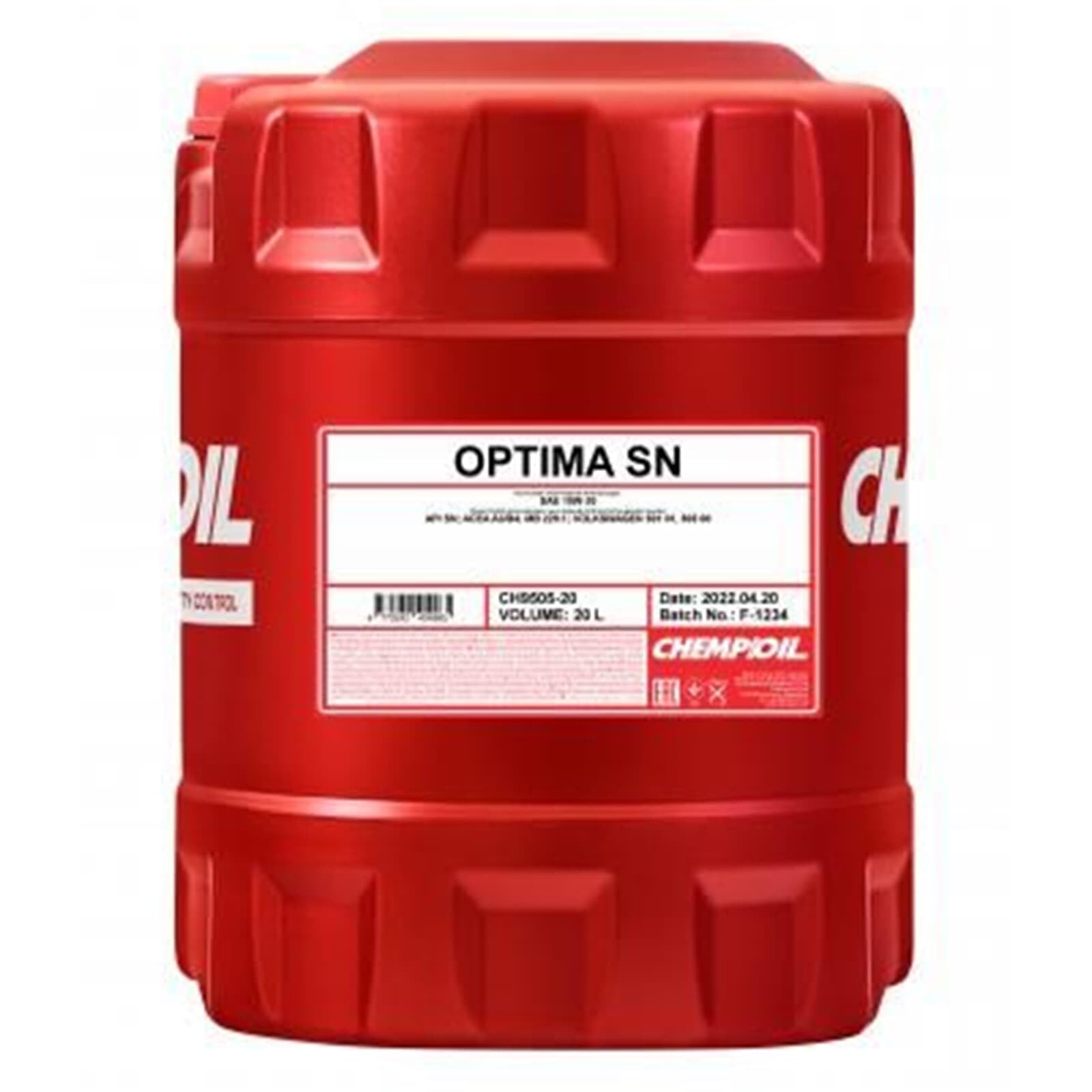 20L CHEMPIOIL OPTIMA SN 10W-30 Motoröl Öl passend für 229.1 505 00/50101 von BandelOne