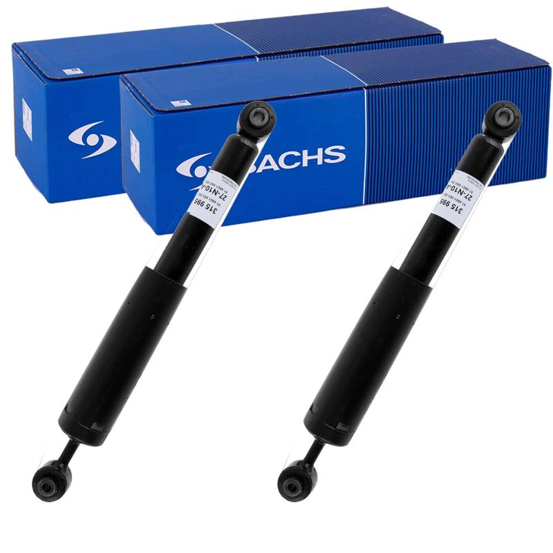 2X SACHS Gasdruck Stoßdämpfer hinten passend für 2008 | 315 995 von BandelOne