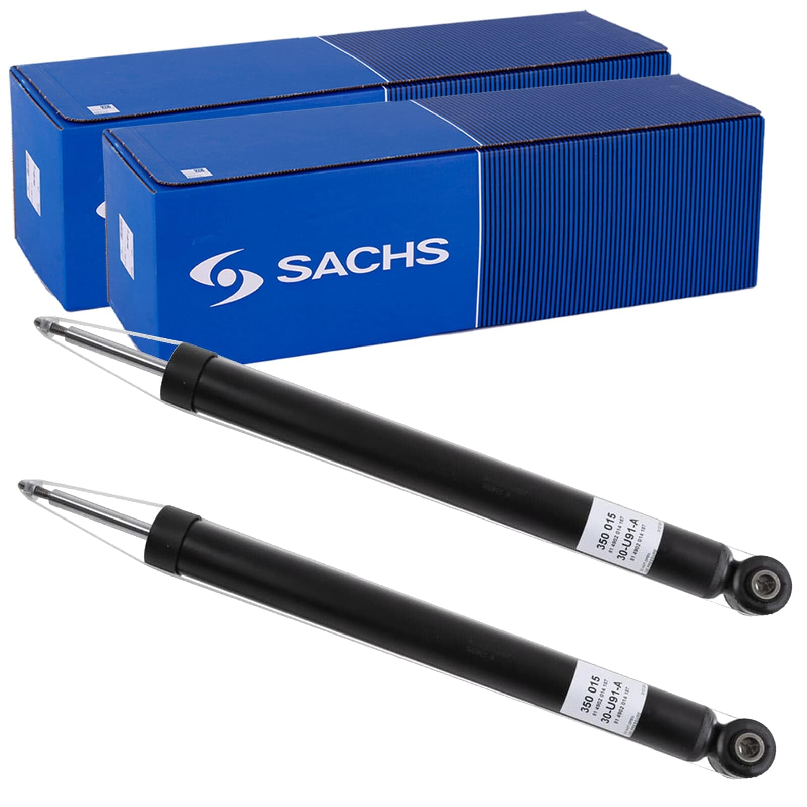 2X SACHS Gasdruck Stoßdämpfer hinten passend für Focus links + rechts | von BandelOne