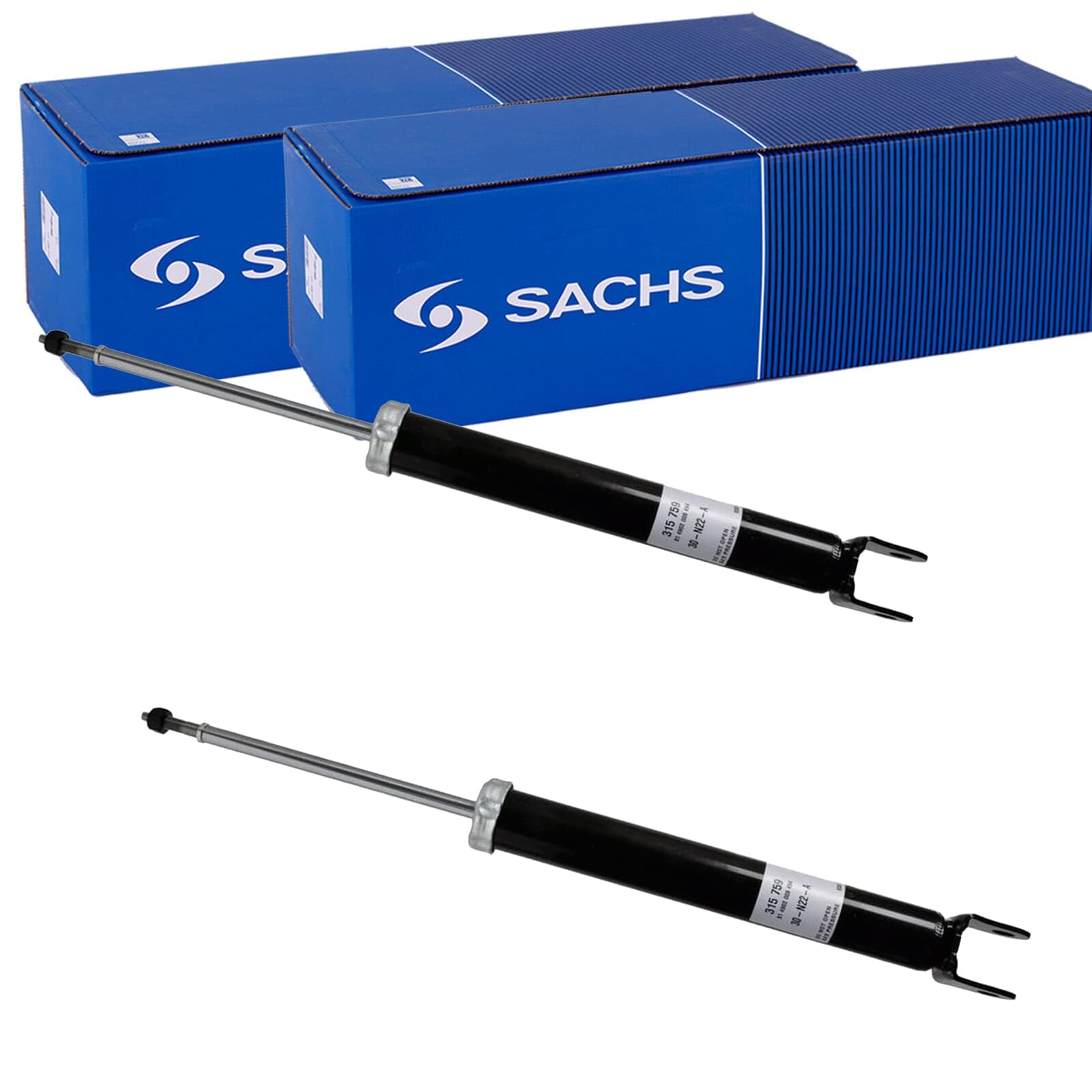 2X SACHS Gasdruck Stoßdämpfer hinten passend für I40 links + rechts von BandelOne