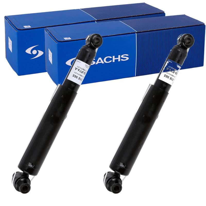 2X SACHS Gasdruck Stoßdämpfer hinten passend für Tourneo Transit | 316 965 von BandelOne