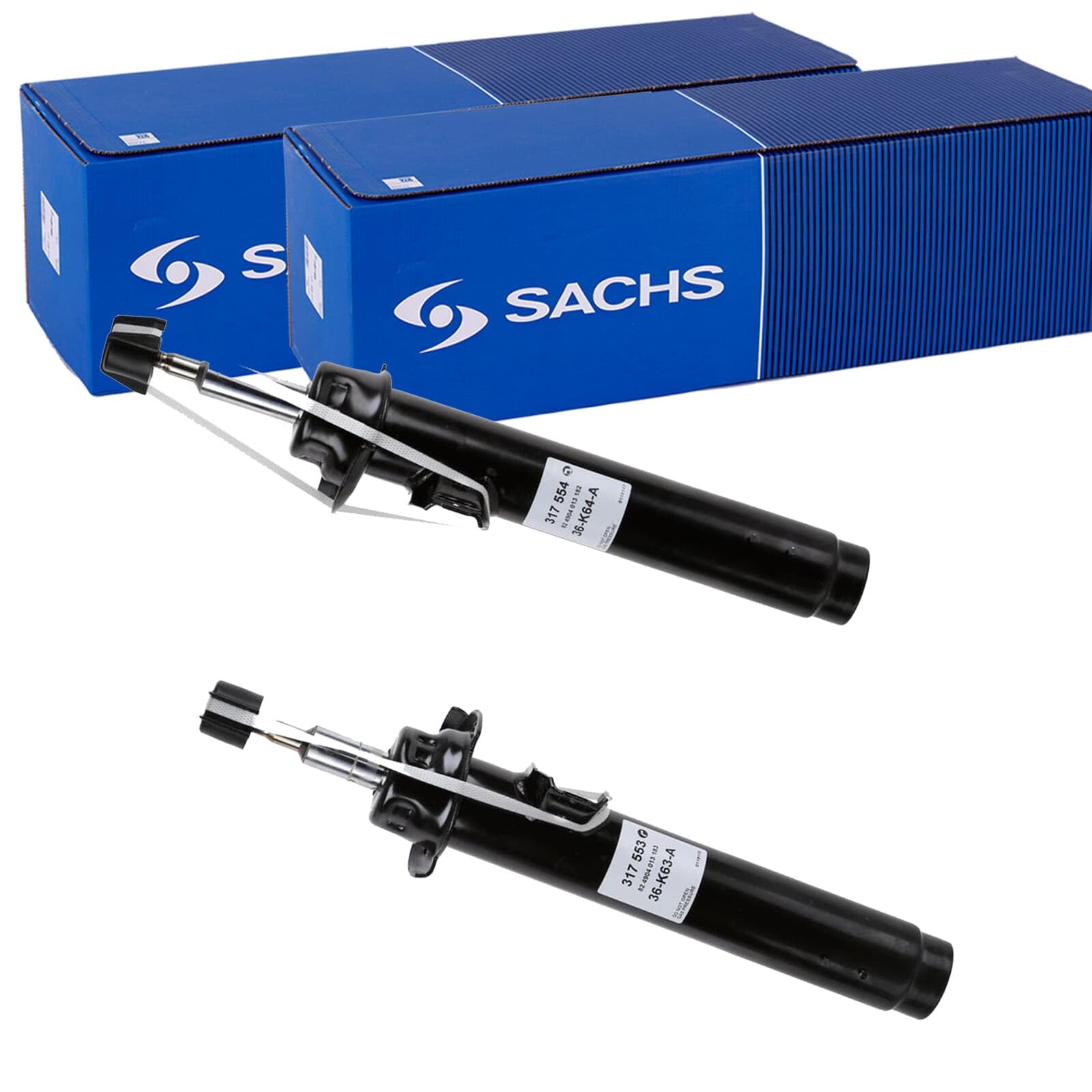 2X SACHS Gasdruck Stoßdämpfer vorne passend für X1 links + rechts von BandelOne