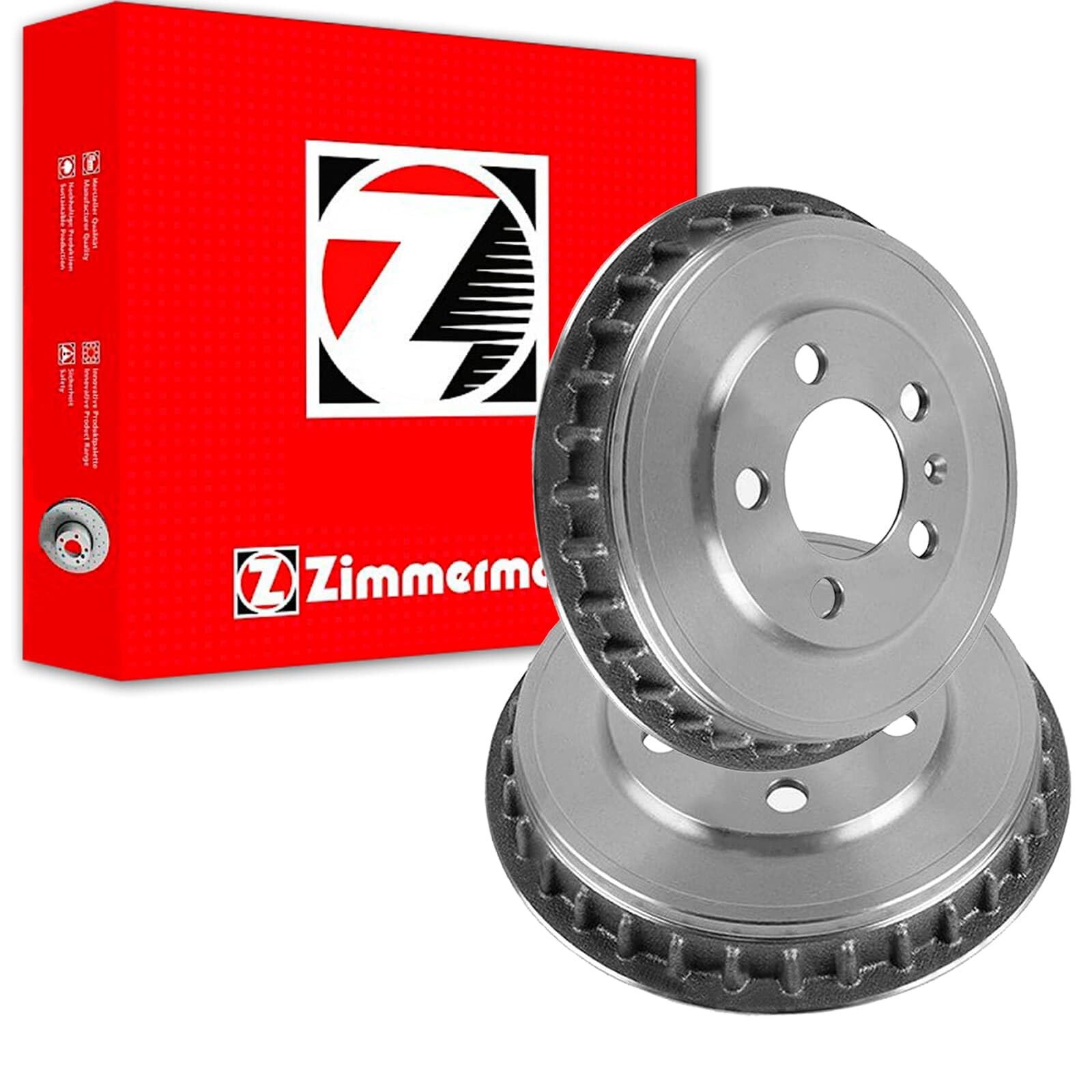 2X Zimmermann 203mm Bremstrommeln hinten passend für IBIZA Polo von BandelOne