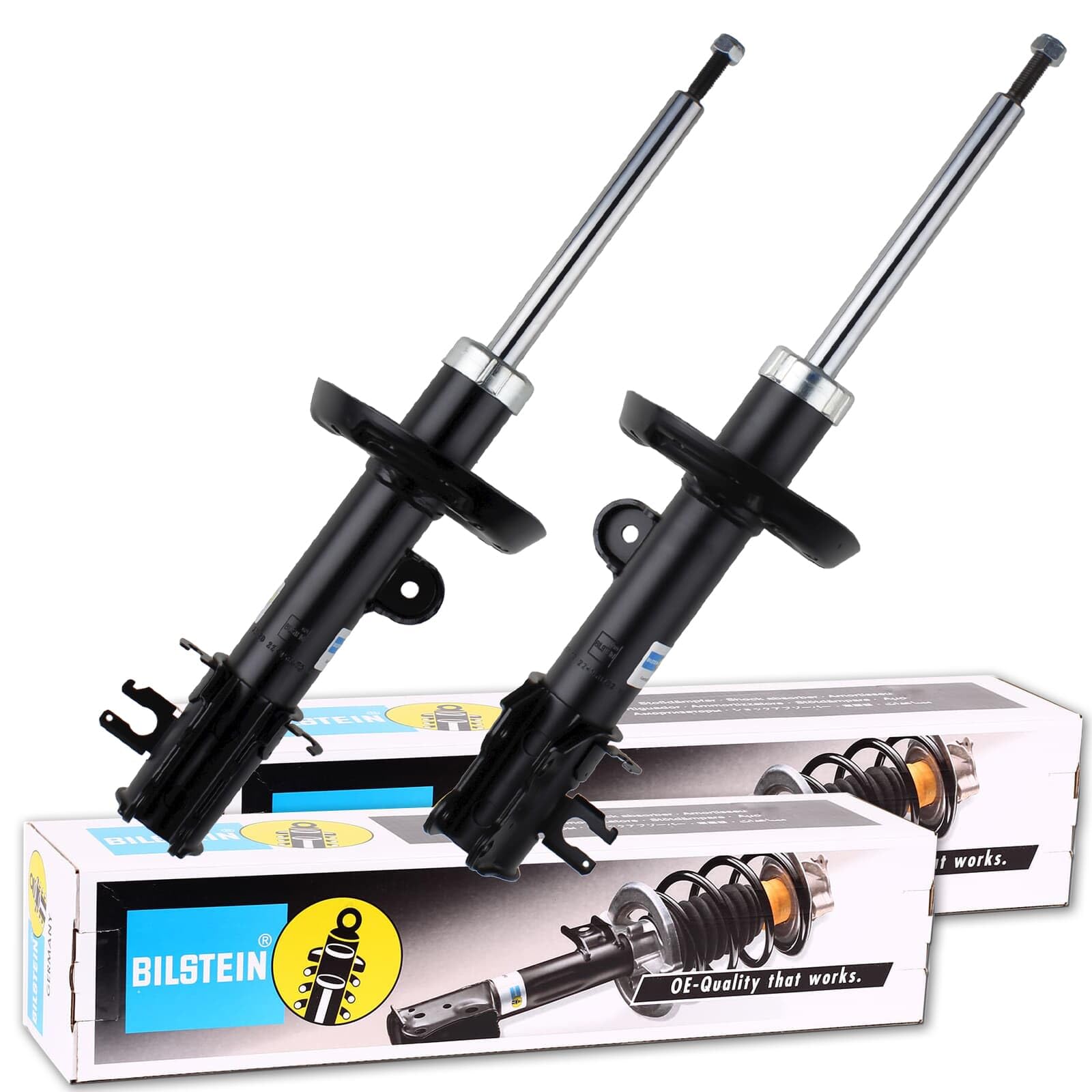 2x BILSTEIN B4 Gasdruck Stoßdämpfer vorne passend für Panda 169 von BandelOne