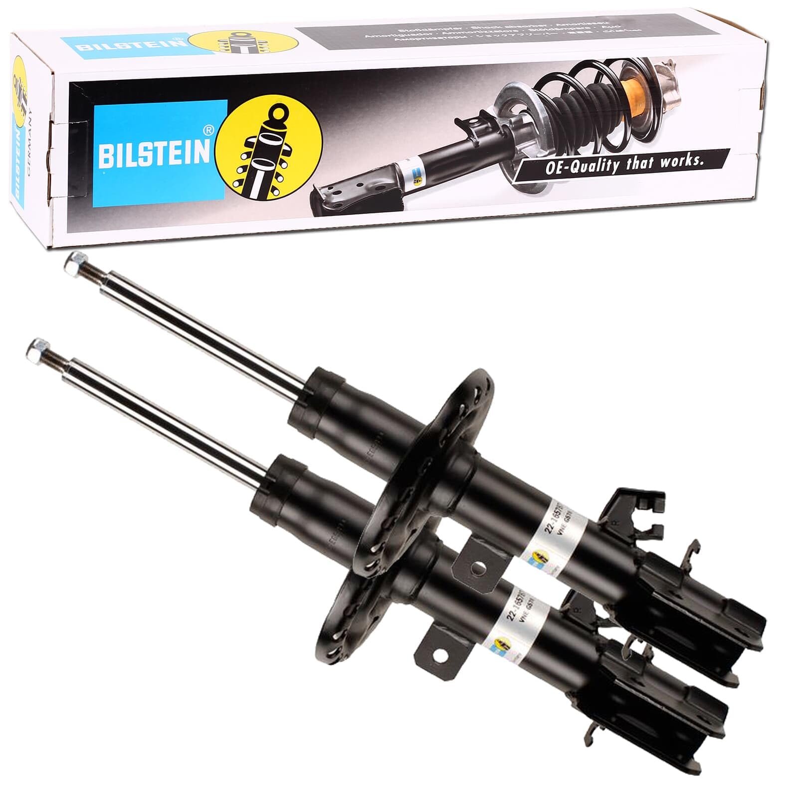 2x BILSTEIN Stoßdämpfer vorne + Vorderachse links + rechts für NOTE E11 NE11 von BandelOne