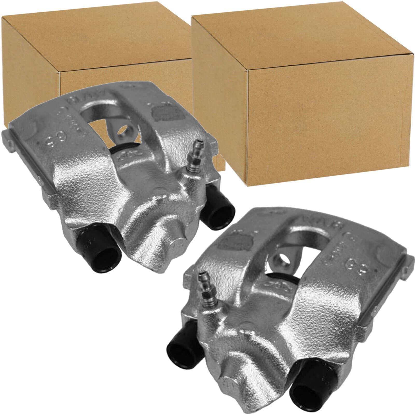 2x Bremssattel hinten passend für 3er E46 Z4 Coupe (E86) Roadster (E85) von BandelOne