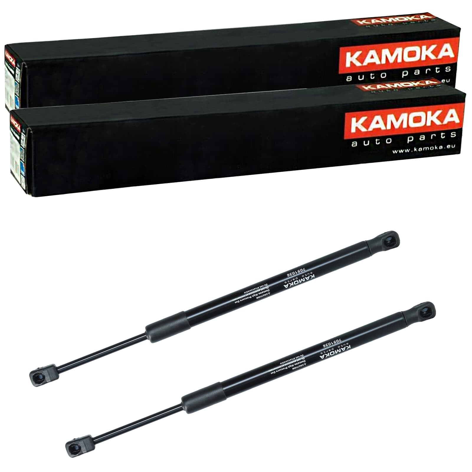 2x KAMOKA Gasfedern MOTORHAUBEN-LIFTER passend für X5 X6 | 7091036 von BandelOne