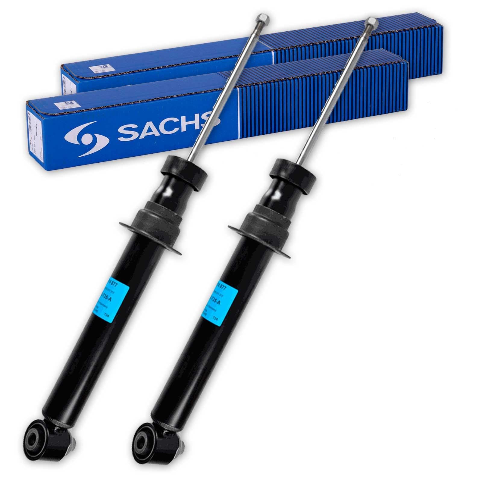 2x SACHS Gasdruck Stoßdämpfer hinten passend für 5er F10 6er F06 GRAN Coupe von BandelOne