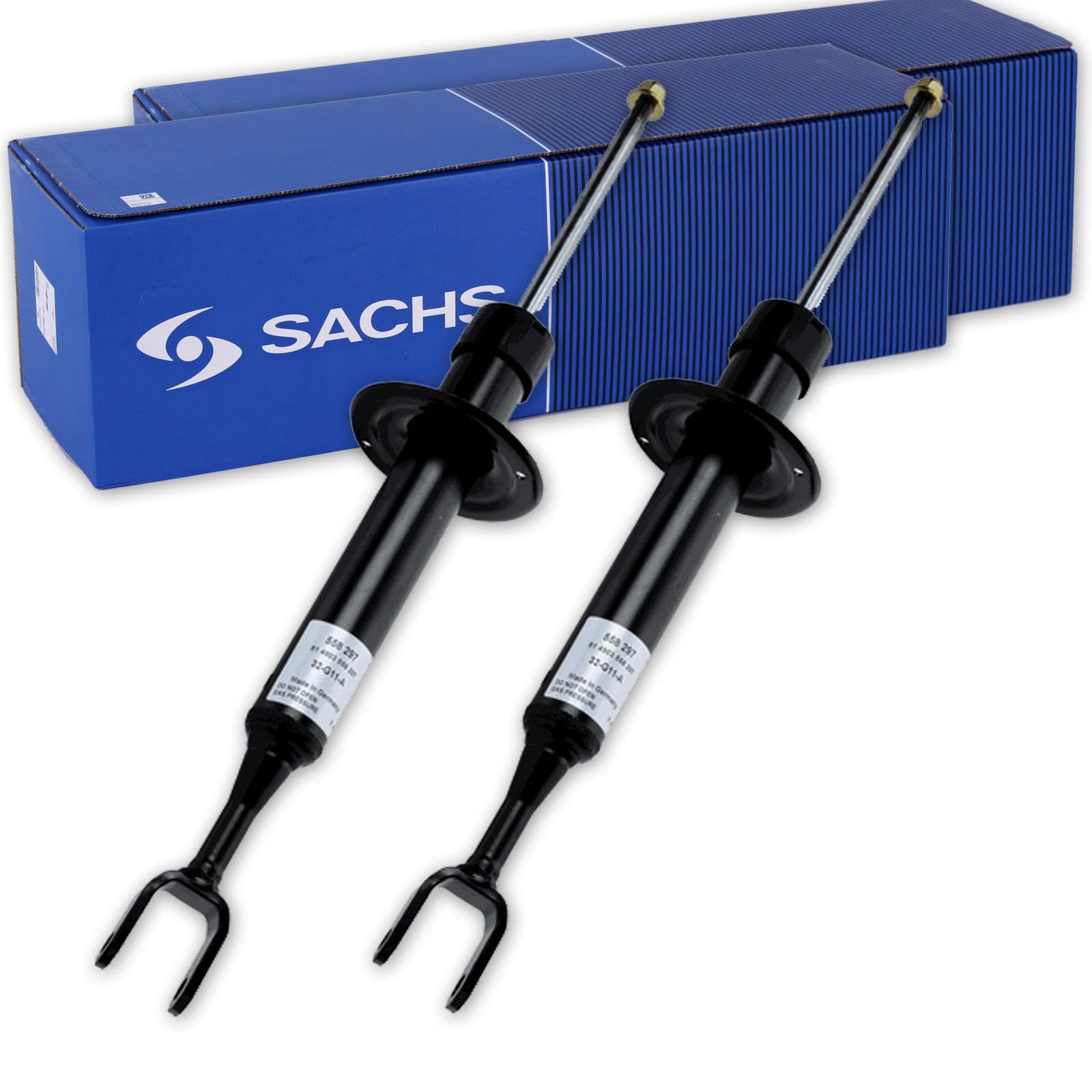 2x SACHS Gasdruck Stoßdämpfer vorne für A4 B6 8E + Cabrio + EXEO 3R von BandelOne