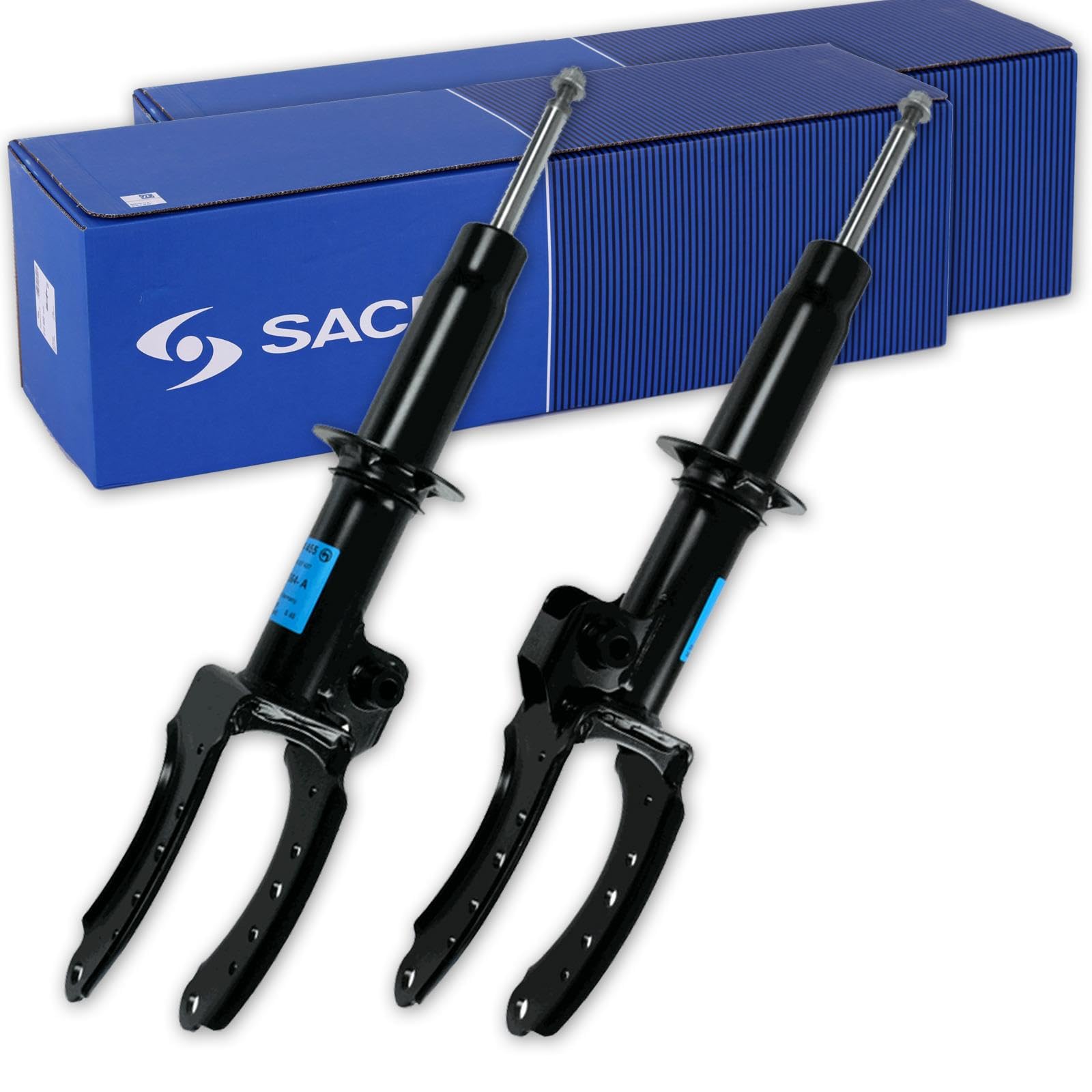 2x SACHS Gasdruck Stoßdämpfer vorne für Q7 4L Standard & KOMFORT Fahrwerk von BandelOne