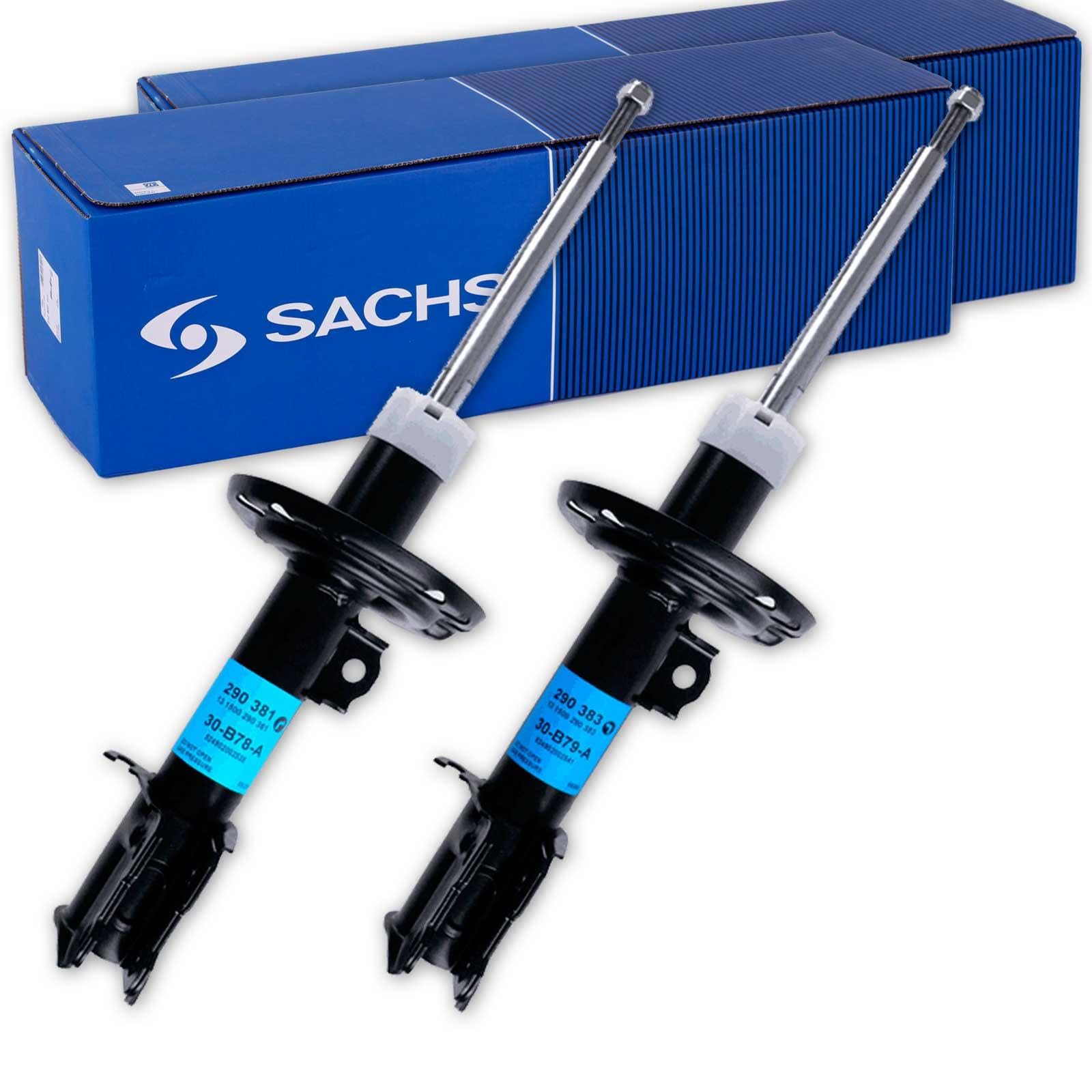 2x SACHS Gasdruck Stoßdämpfer vorne passend für Corsa C + Kasten von BandelOne