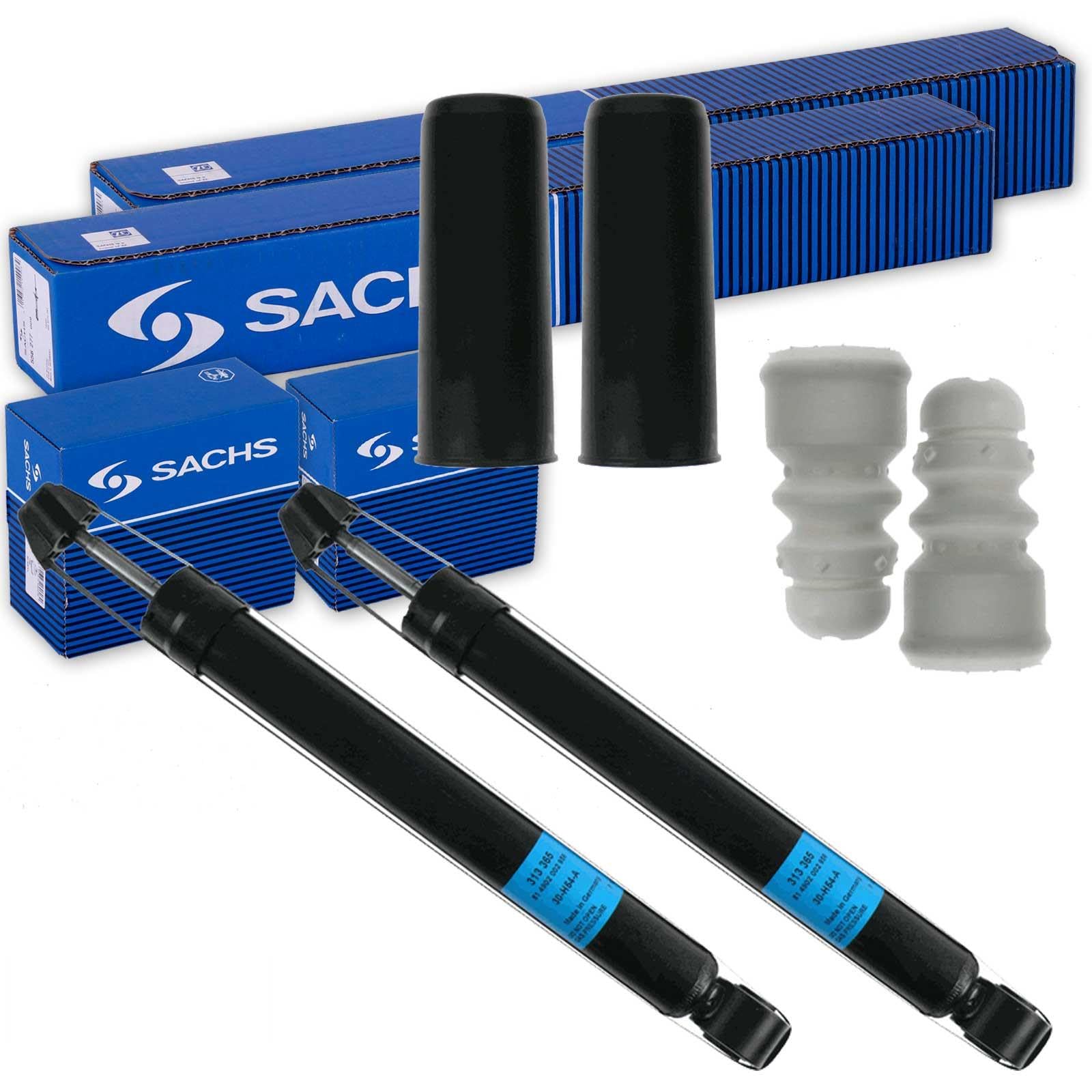 2x SACHS Stoßdämpfer + Protection-Kit hinten für A4 B8 A5 8TA AB BJ 2007 von BandelOne