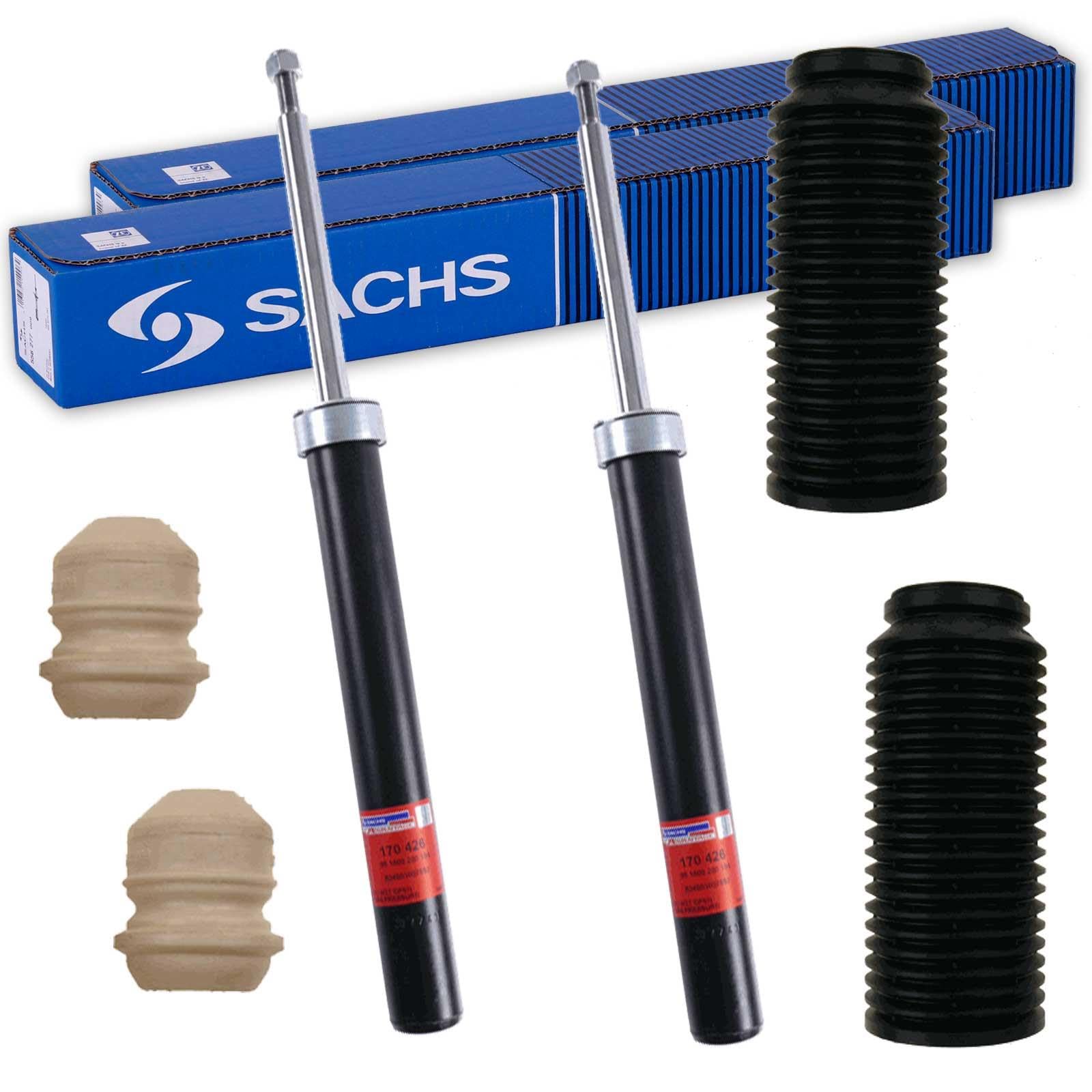 2x SACHS Stoßdämpfer + Protection-Kit vorne für 80 B3 B4 90 B2 B3 Coupe von BandelOne