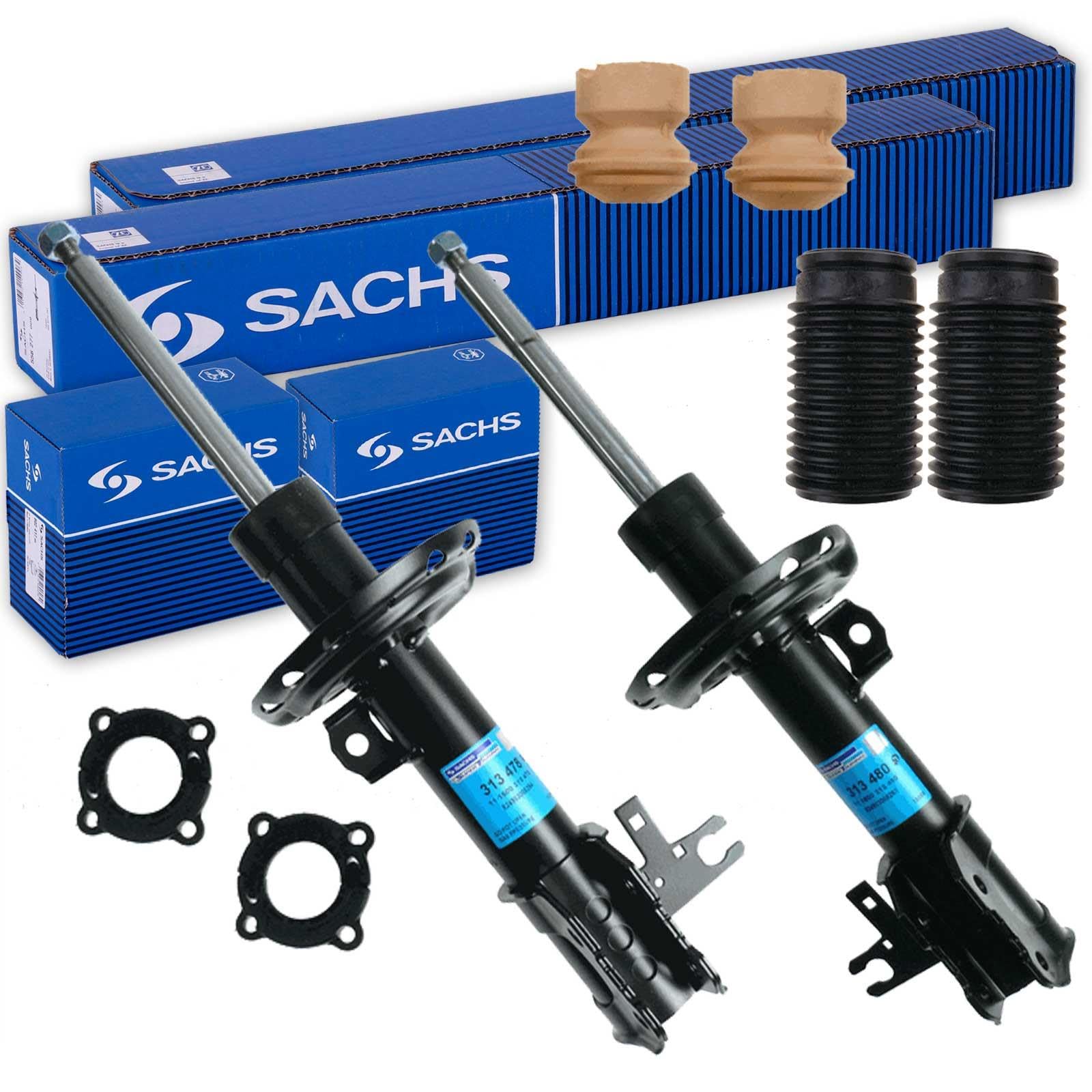 2x SACHS Stoßdämpfer + Protection-Kit vorne passend für Astra H A04 von BandelOne