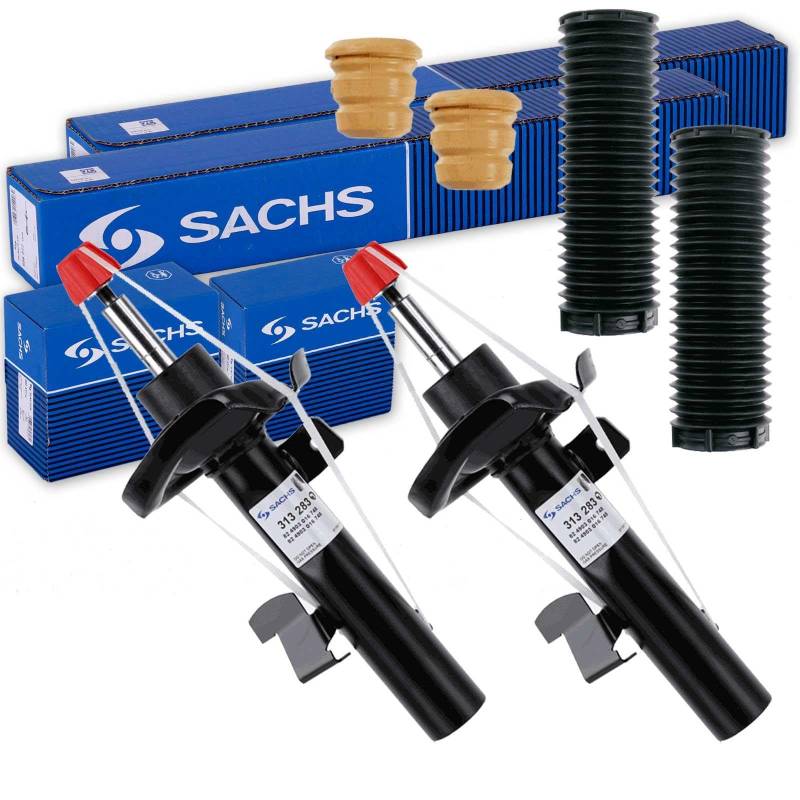 2x SACHS Stoßdämpfer + Protection-Kit vorne passend für C-Max Focus II von BandelOne