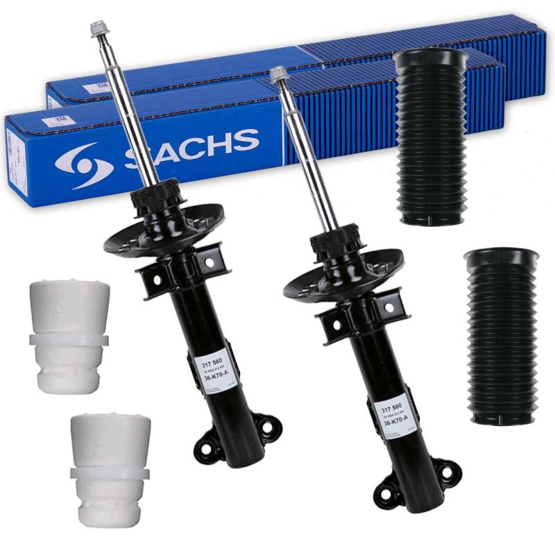 2xSACHS Stoßdämpfer + Service-Kit vorne passend für E-Klasse W212 AB 2009 von BandelOne