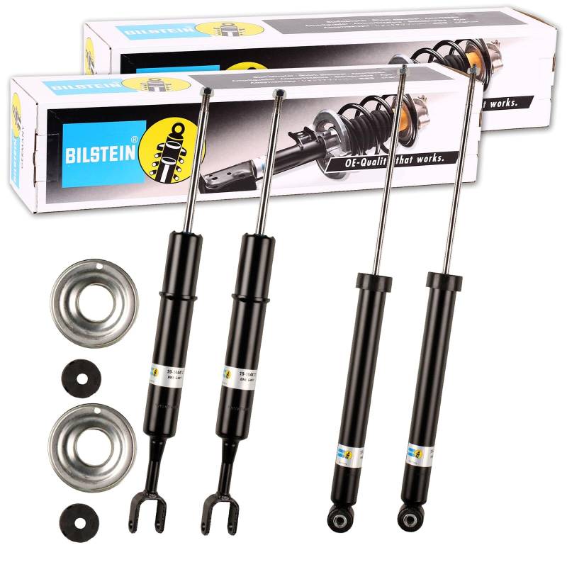 4x BILSTEIN B4 Stoßdämpfer vorne + hinten passend für A4 8E B7 EXEO 3R von BandelOne