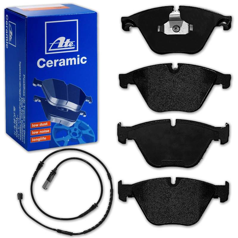 ATE CERAMIC Bremsbeläge + WK vorne passend für 5er F10 F11 Limo + Touring von BandelOne