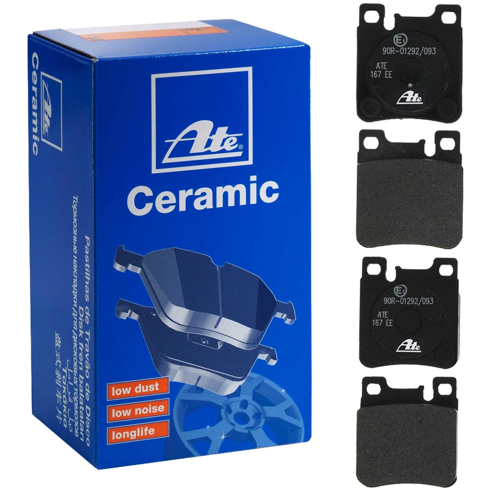 ATE CERAMIC Bremsbeläge hinten für C-Klasse W202 E-Klasse W124 W210 von BandelOne