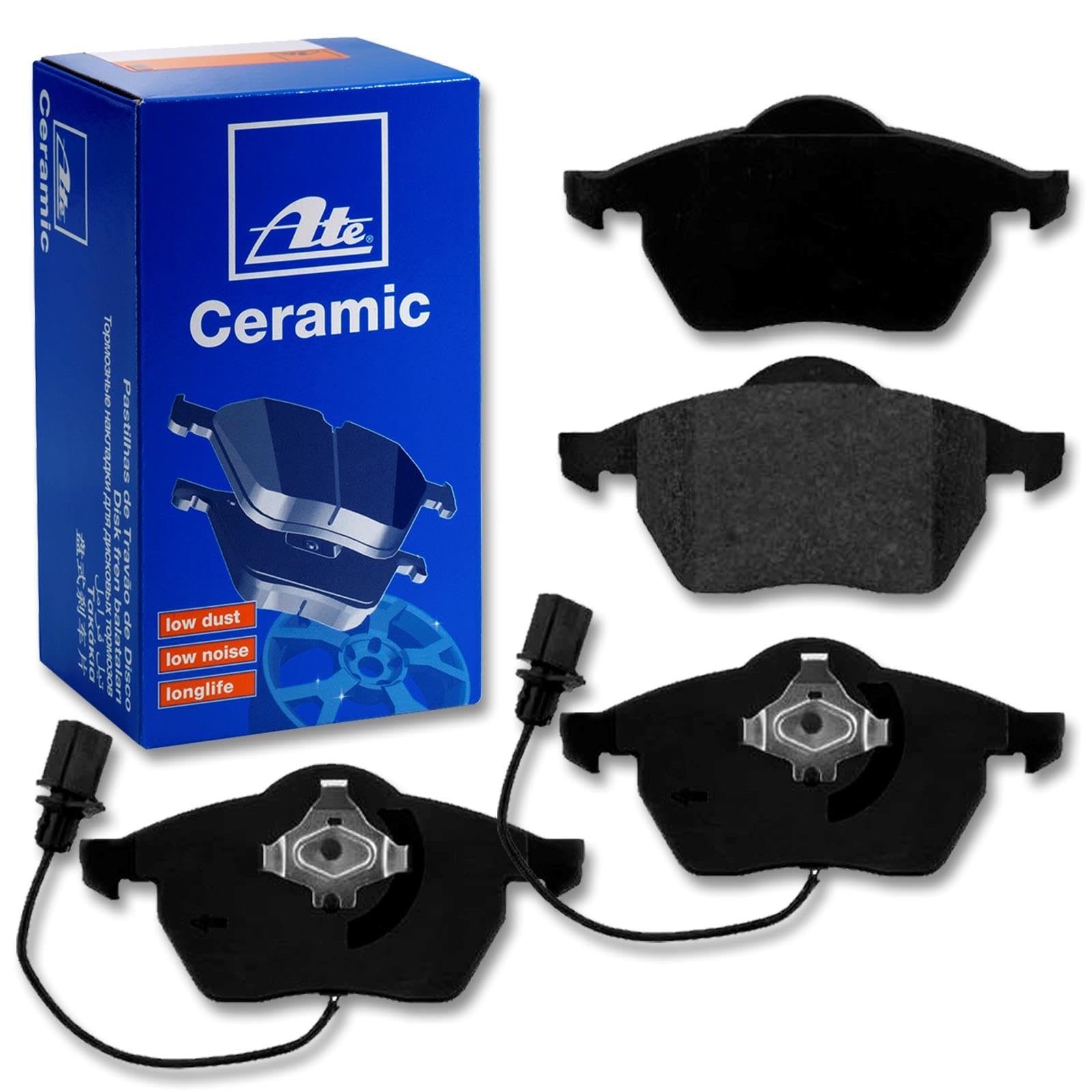 ATE CERAMIC Bremsbeläge vorne passend für Passat 3B 3BG + SUPERB 3U von BandelOne