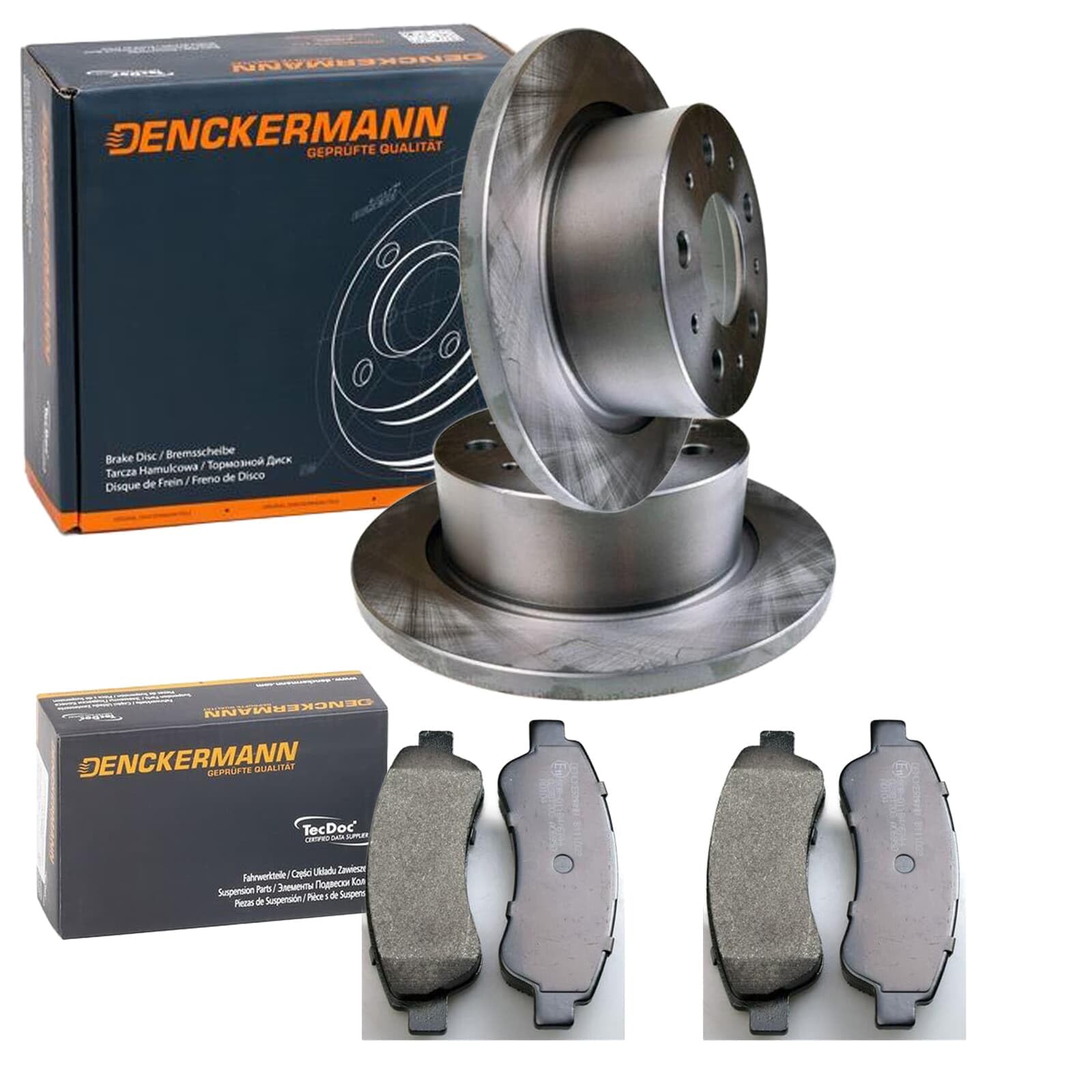 Denckermann Bremsenset 300mm hinten passend für Ducato Boxer Jumper von BandelOne