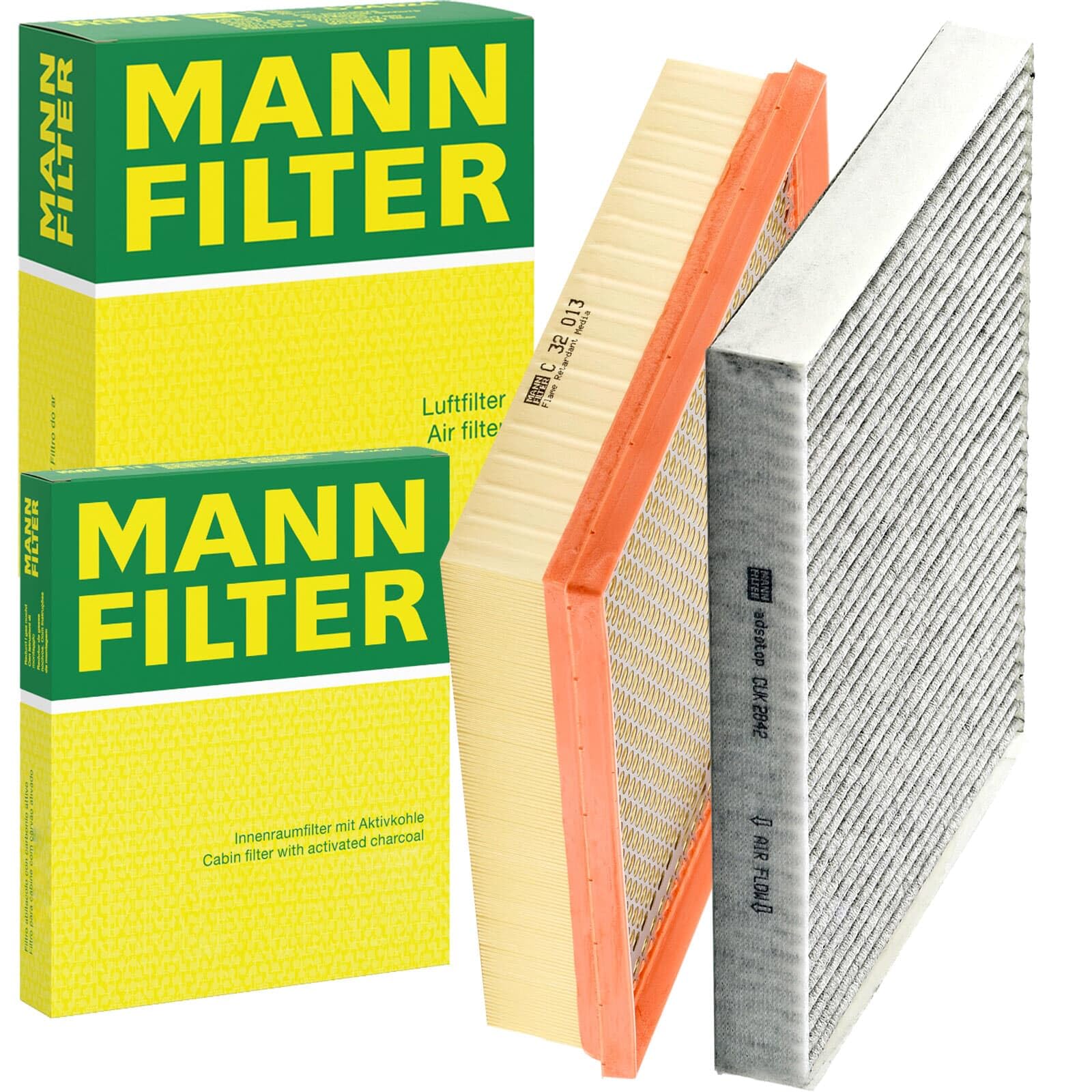 Mann-Filter Inspektionspaket passend für AMAROK 2H S1/ 2.0 + 3.0 TSI TDI BiTDI von Generic