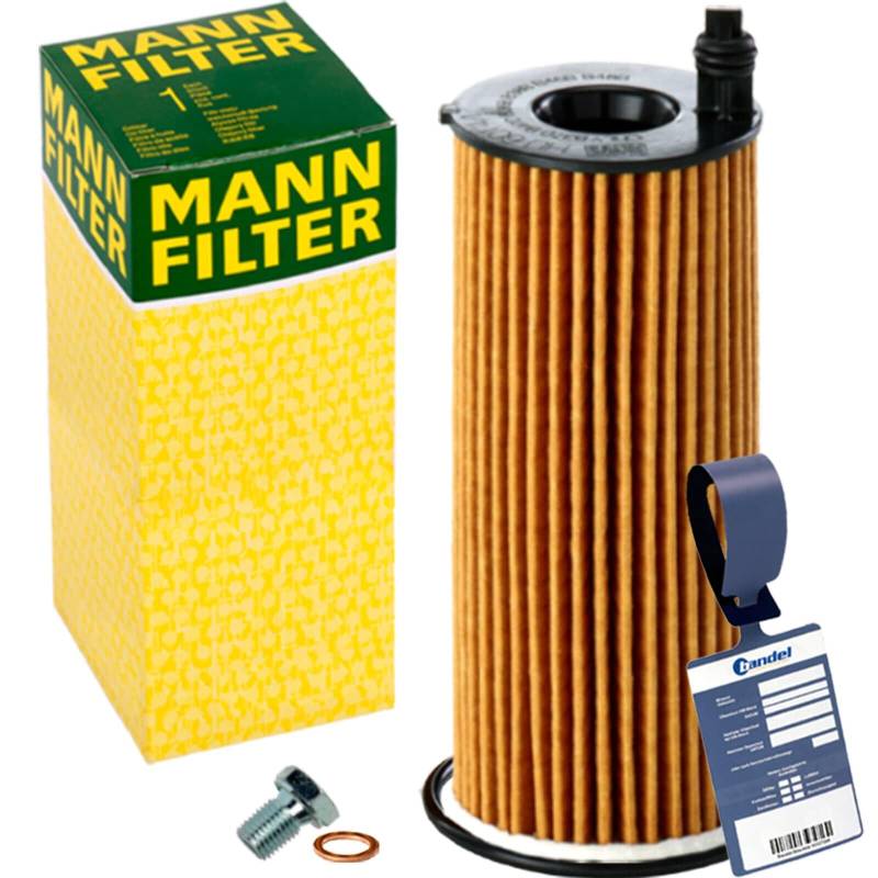 Öl-Filter Ölwechselset passend für 1e F20 3er F30/80 G20 5er F10/G30 von BandelOne