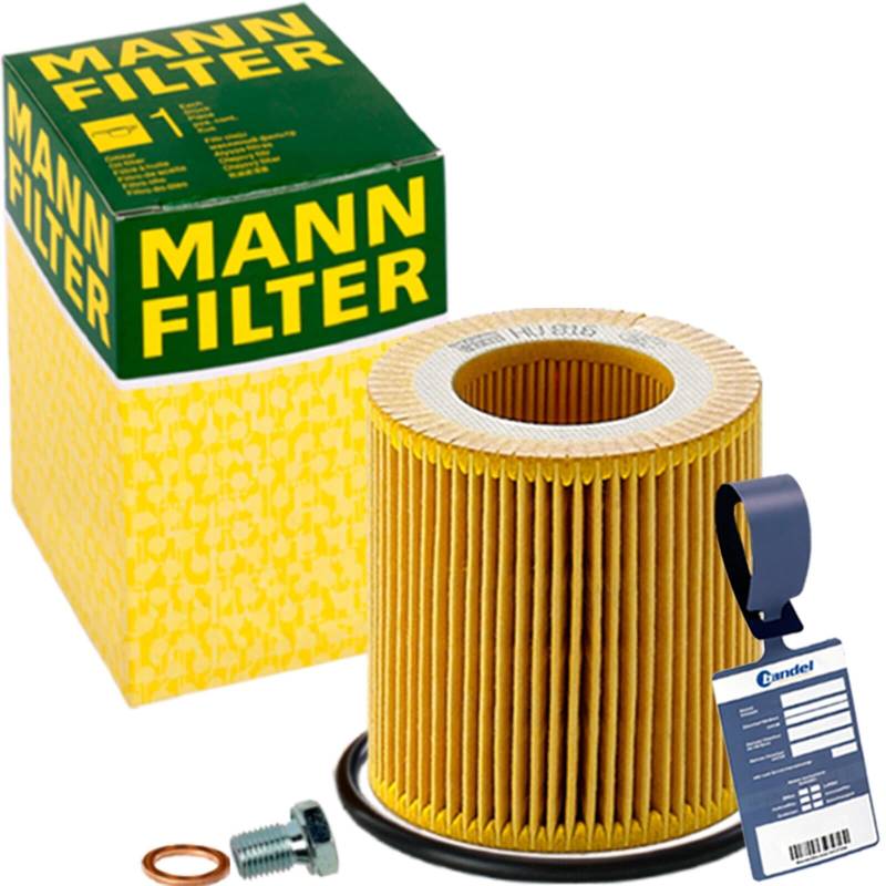 Öl-Filter Ölwechselset passend für 1er E87 F20 3er E90 F30 5er E60 F10 von BandelOne