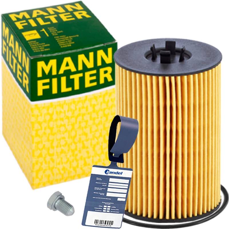 Öl-Filter Ölwechselset passend für A3 8V Golf 7 Passat B8 2.0 TDI von BandelOne