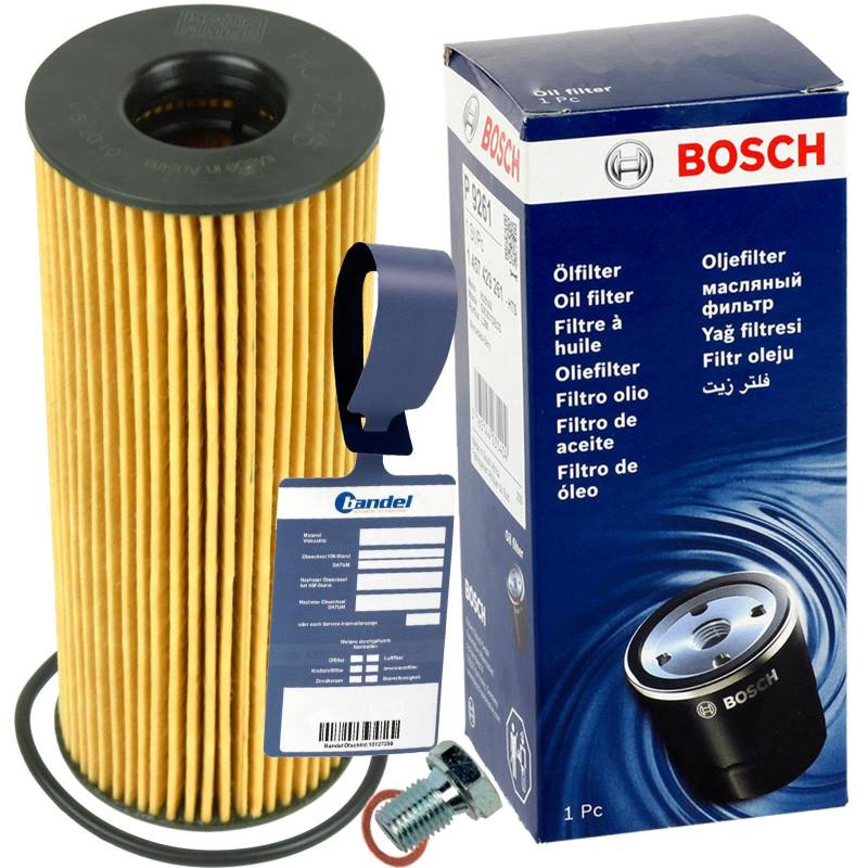 Ölfilter F026407072 passend für 1er E81 82 87/8 3er E90 5er E60 X1 E84 von BandelOne